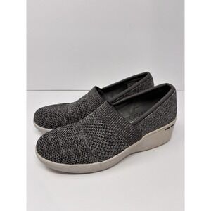 SKECHERS Pier Lite Comfort Women's 8.5 Wedge Slip-On Shoes 158410